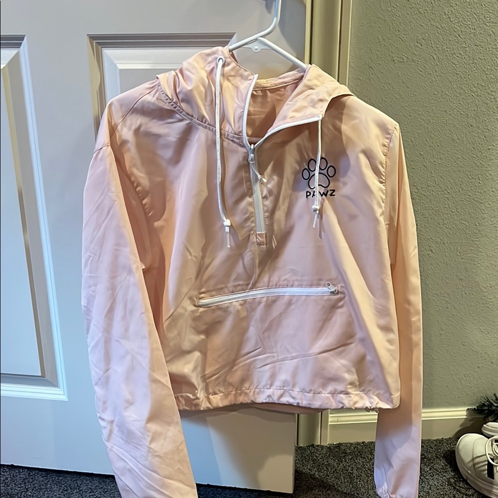 PAWZ Light Pink Hooded Jacket